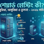 শেয়ার্ড হোস্টিং কী সুবিধা, অসুবিধা ও অন্য হোস্টিংয়ের সাথে তুলনা