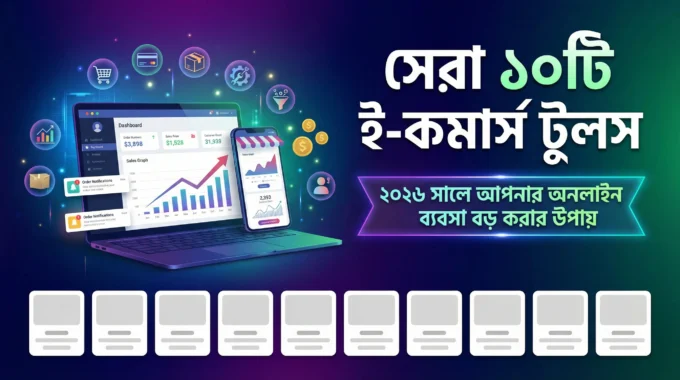 সেরা ১০টি ই-কমার্স টুলস 2026