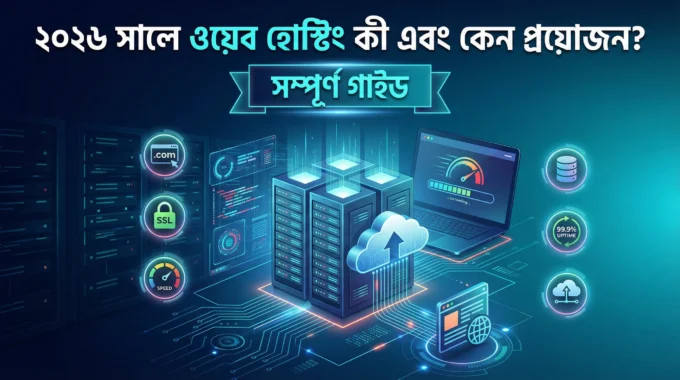 ২০২৬ সালে ওয়েব হোস্টিং কী এবং কেন প্রয়োজন