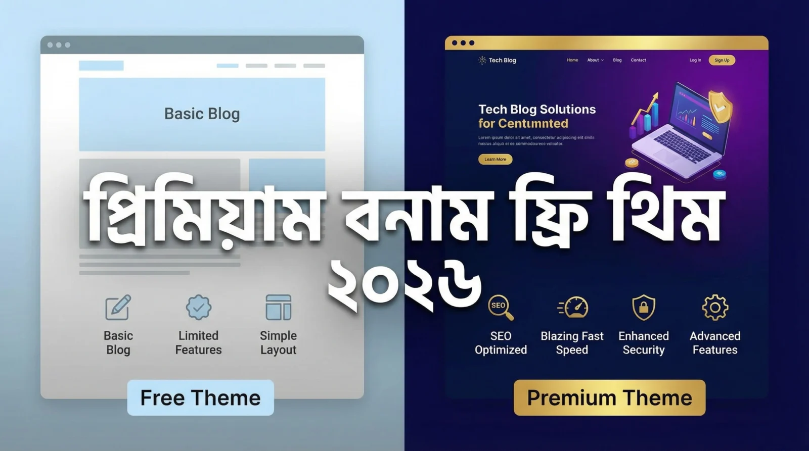 ২০২৬ সালে প্রিমিয়াম WordPress Theme কেন ব্যবহার করবেন