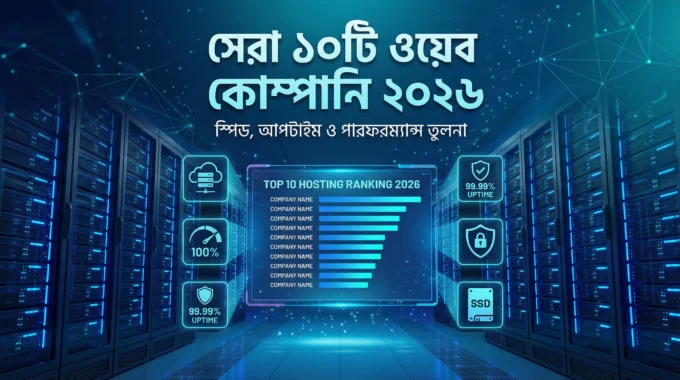 ২০২৬ সালের সেরা ১০টি ওয়েব হোস্টিং কোম্পানি