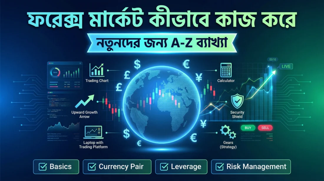 ফরেক্স মার্কেট কীভাবে কাজ করে